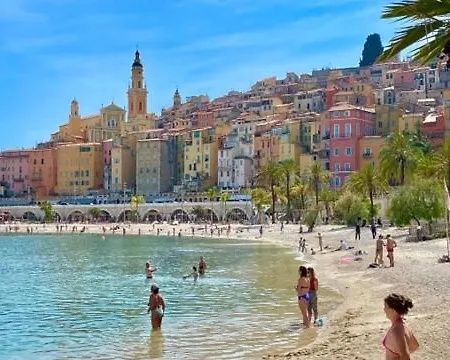 # Monaco - F1 Gp - 4 Persons - Sea View - New - Parking - Clim - Premium - And Sun * Menton