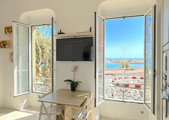 # Monaco - F1 Gp - 4 Persons - Sea View - New - Parking - Clim - Premium - And Sun * مينتون