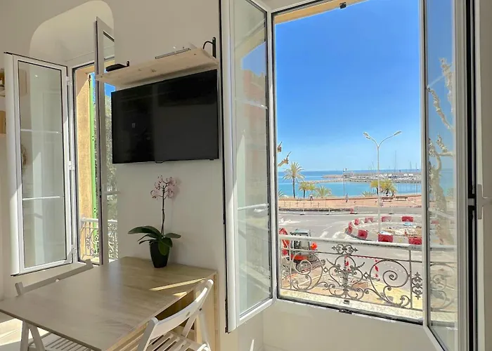 شقة # Monaco - F1 Gp - 4 Persons - Sea View - New - Parking - Clim - Premium - And Sun
